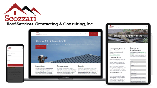 Scozzari Roofing Website